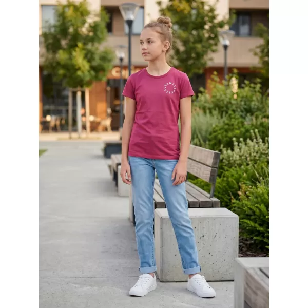  Tricou de fată cu mâneci scurte SAM 73 LEONI GT 553 ROZ ÎNCHIS 
