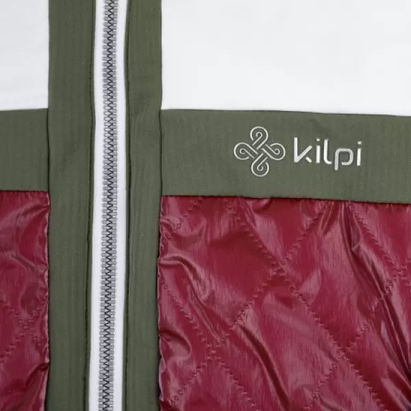  Jachetă de schi pentru femei KILPI ELZA-W QL0154KI KAKI 