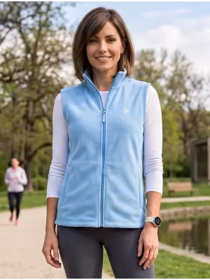 Vesta de dama fleece ALTISPORT ALW002518 AZUR
