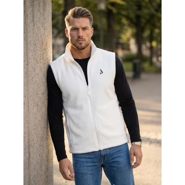  Vestă din lână pentru bărbați ALTISPORT ALM002518 ALB 