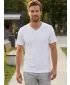 Tricou pentru bărbați cu mâneci scurte SAM 73 BLANE MT 807 ALB