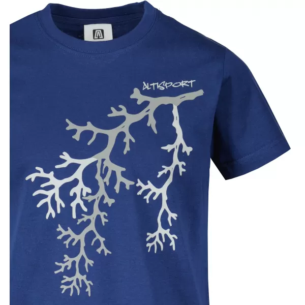  Tricou pentru copii ALTISPORT ALK127138 ALBASTRU MIEZUL NOPȚII 