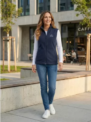 Vesta de dama fleece ALTISPORT ALW056518 ALBASTRU MARIN