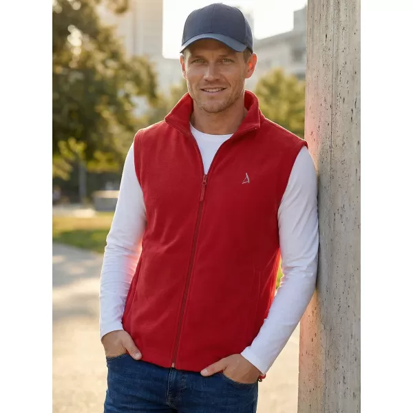  Vestă din lână pentru bărbați ALTISPORT ALM002518 BURGUNDIA 