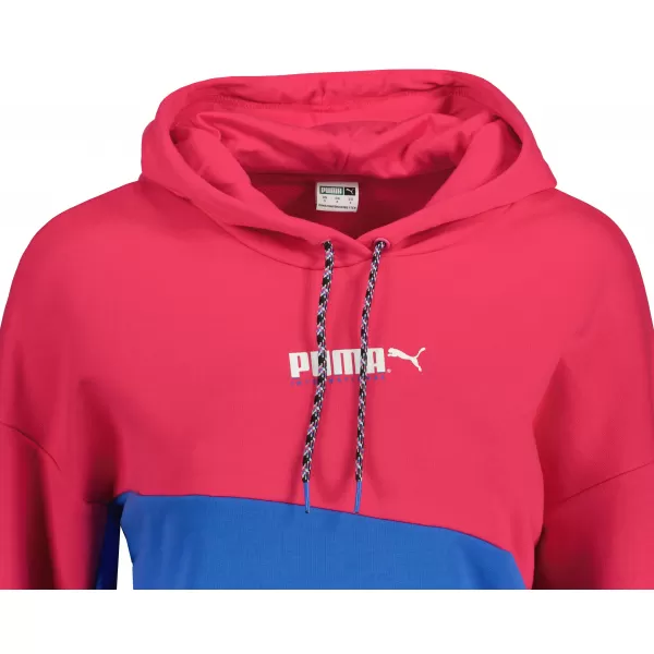  Hanorac crop top dama PUMA INTL HOODIE TR 531649-14 MOV DE SFECLĂ ROȘIE 