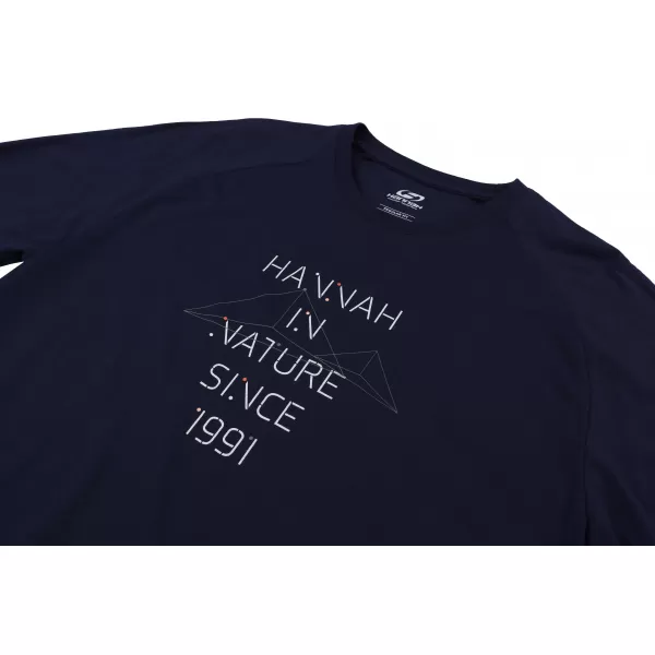  Tricou pentru bărbați HANNAH GRUTE IRIS NEGRU 