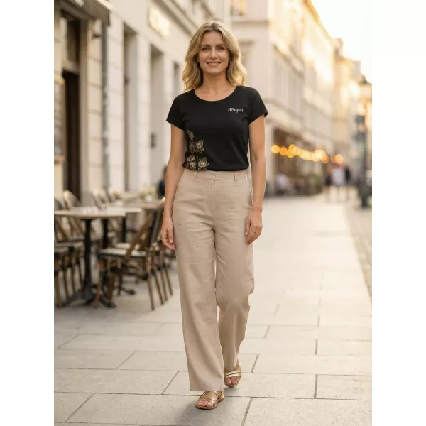  Tricou pentru femei ALTISPORT ALW132122 NEGRU SI AURIU 