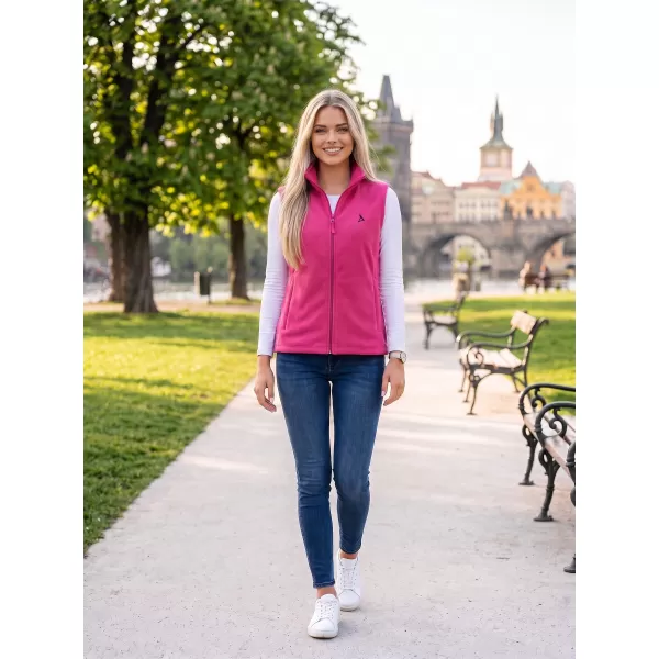  Vesta de dama fleece ALTISPORT ALW002518 FUCSIE 