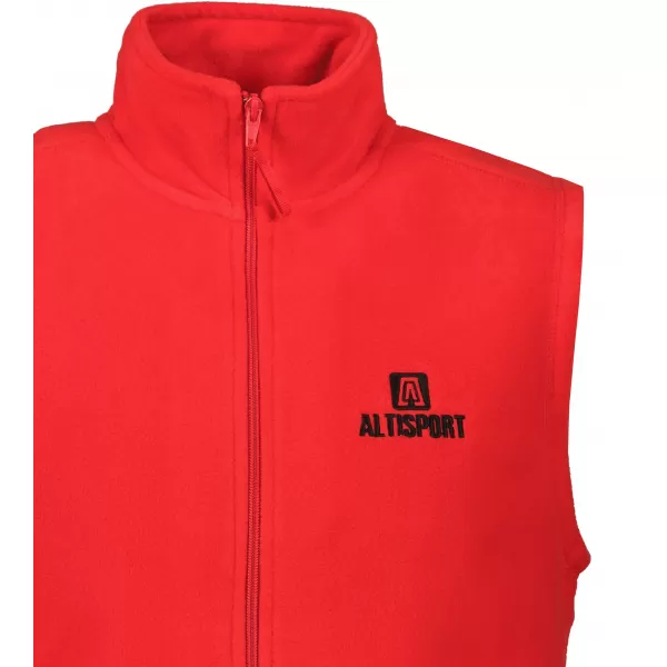  Vestă din lână pentru bărbați ALTISPORT ALM006518 ROȘU 