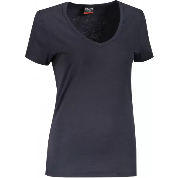  Tricou pentru femei cu mâneci scurte SAM 73 UNA WT 866 ALBASTRU 