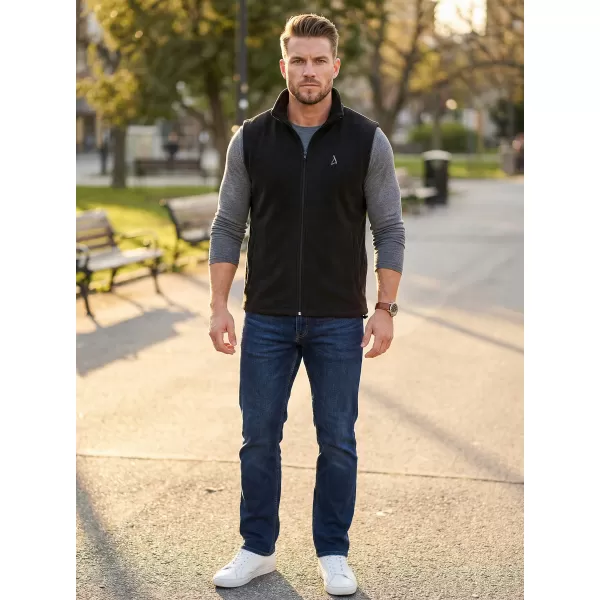  Vestă din lână pentru bărbați ALTISPORT ALM002518 NEGRU 
