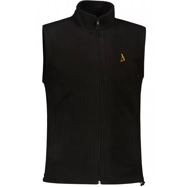  Vestă din lână pentru bărbați ALTISPORT ALM002518 NEGRU SI AURIU 