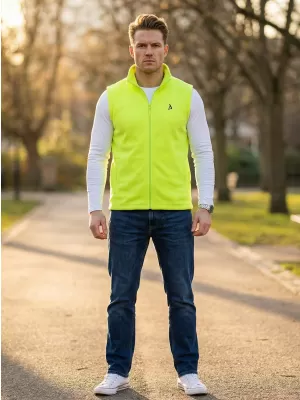 Vestă din lână pentru bărbați ALTISPORT ALM002518 LĂMÂIE VERDE