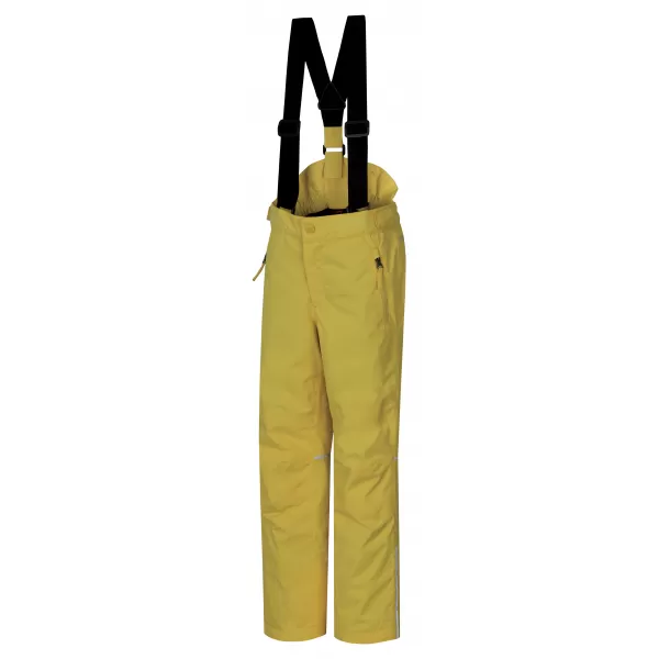  Pantaloni de schi pentru copii HANNAH AKITA JR II GALBEN VIBRANT 