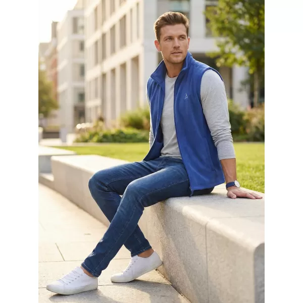  Vestă din lână pentru bărbați ALTISPORT ALM002518 ALBASTRU REGAL 