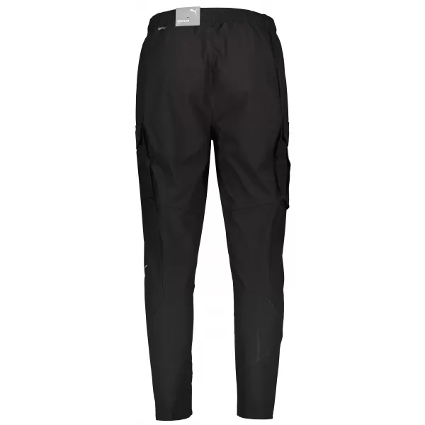  Pantaloni de trening pentru bărbați PUMA RUN WOVEN CARGO PANT M 520864-01 PUMA NEGRU 