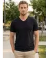 Tricou pentru bărbați cu mâneci scurte SAM 73 BLANE MT 807 ALBASTRU