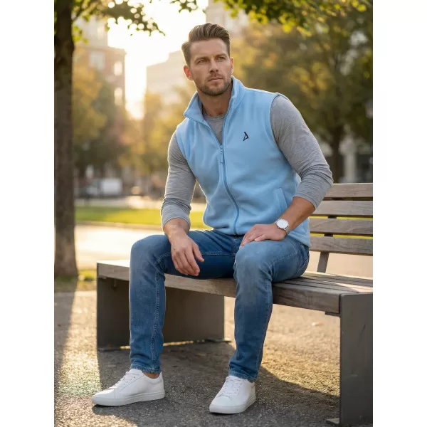  Vestă din lână pentru bărbați ALTISPORT ALM002518 AZUR 