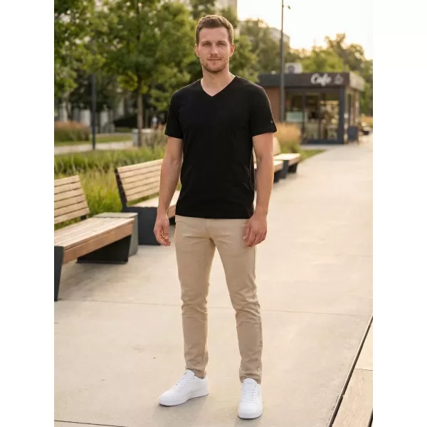  Tricou pentru bărbați cu mâneci scurte SAM 73 BLANE MT 807 NEGRU 