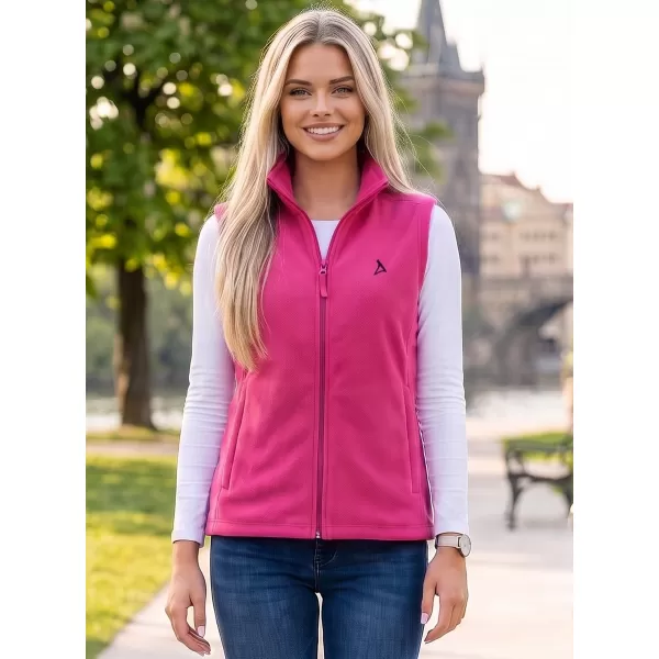  Vesta de dama fleece ALTISPORT ALW002518 FUCSIE 