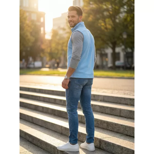  Vestă din lână pentru bărbați ALTISPORT ALM002518 AZUR 