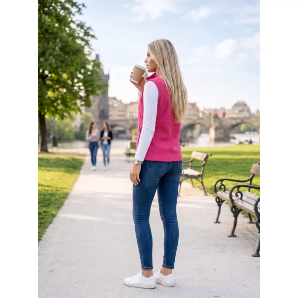  Vesta de dama fleece ALTISPORT ALW002518 FUCSIE 
