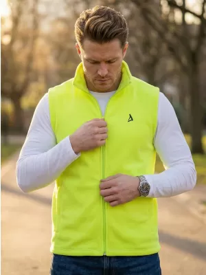 Vestă din lână pentru bărbați ALTISPORT ALM002518 LĂMÂIE VERDE