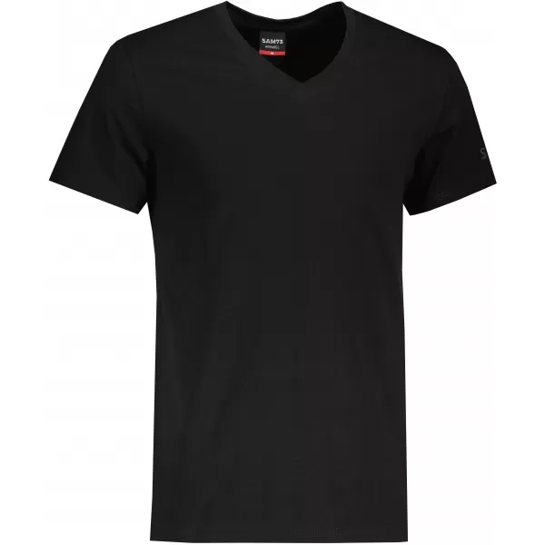 Tricou pentru bărbați cu mâneci scurte SAM 73 BLANE MT 807 NEGRU 