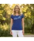 Tricou pentru femei ALTISPORT ALW128122 ALBASTRU REGAL