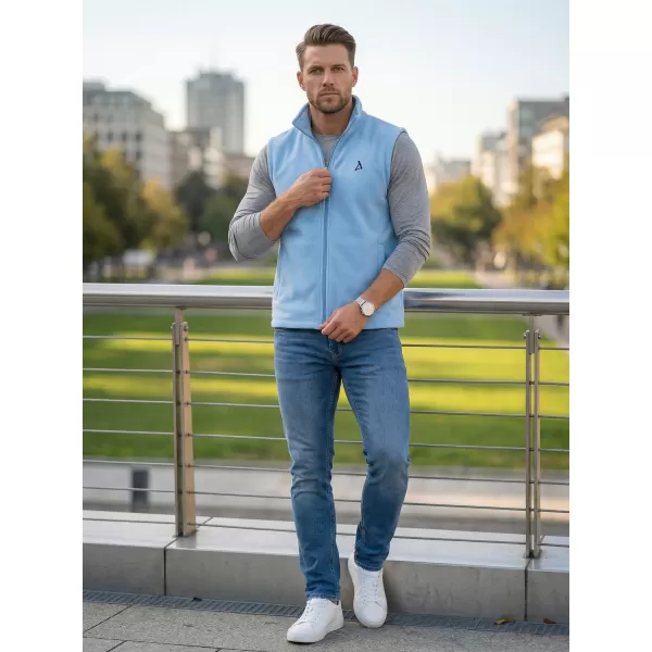  Vestă din lână pentru bărbați ALTISPORT ALM002518 AZUR 
