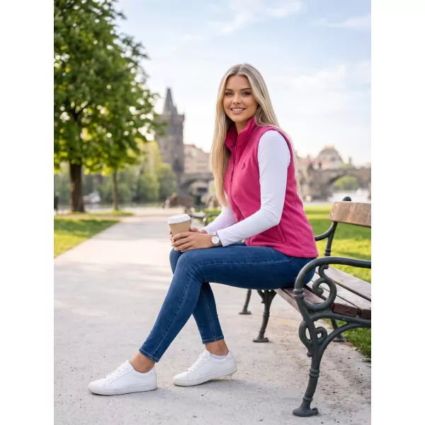  Vesta de dama fleece ALTISPORT ALW002518 FUCSIE 