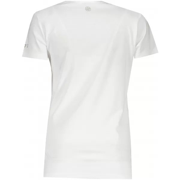  Tricou pentru femei cu mâneci scurte SAM 73 UNA WT 866 ALB 