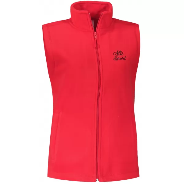 Vesta de dama fleece ALTISPORT ALW056518 ROȘU 