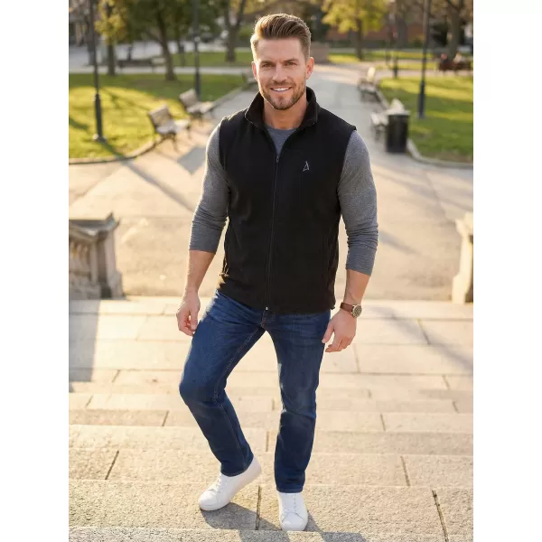  Vestă din lână pentru bărbați ALTISPORT ALM002518 NEGRU 