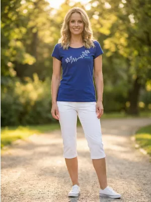 Tricou pentru femei ALTISPORT ALW128122 ALBASTRU REGAL