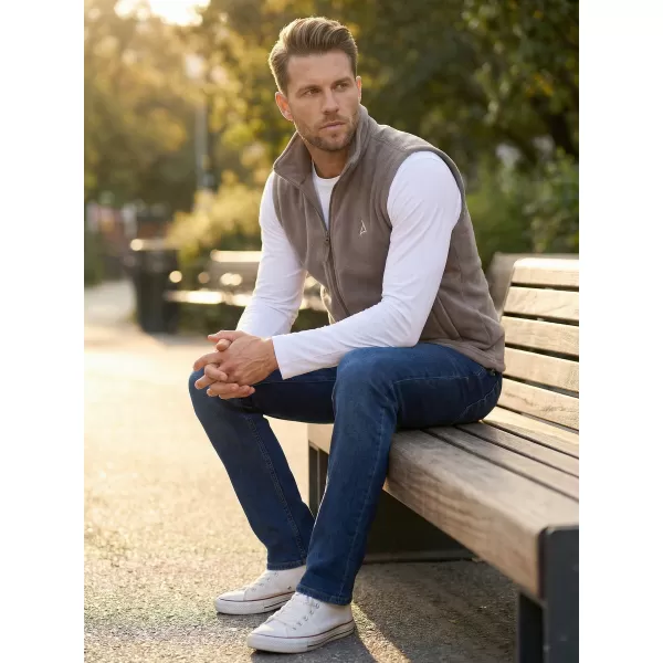 Vestă din lână pentru bărbați ALTISPORT ALM002518 GRI OȚEL 
