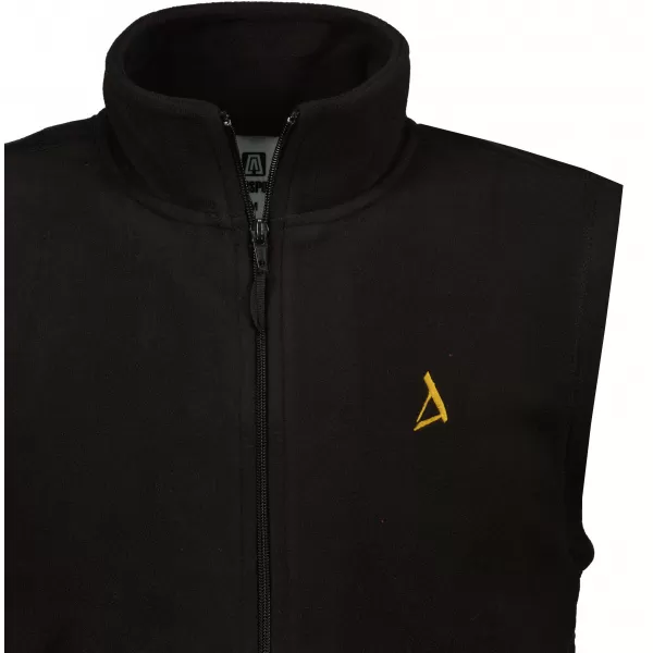  Vestă din lână pentru bărbați ALTISPORT ALM002518 NEGRU SI AURIU 