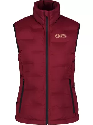 Vestă de iarnă NORDBLANC PLAINNESS NBWJL7536 BURGUNDIA