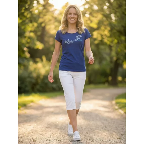  Tricou pentru femei ALTISPORT ALW128122 ALBASTRU REGAL 