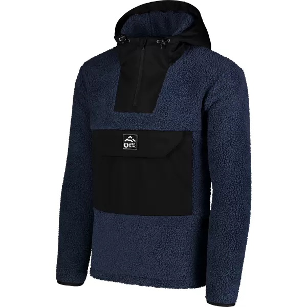  Hanorac pentru bărbați din fleece NORDBLANC COURIER NBWFM7598 ALBASTRU 