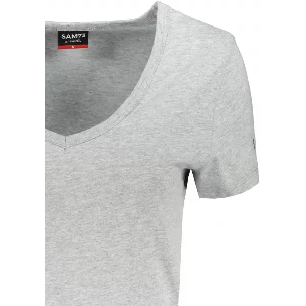  Tricou pentru femei cu mâneci scurte SAM 73 UNA WT 866 GRI 