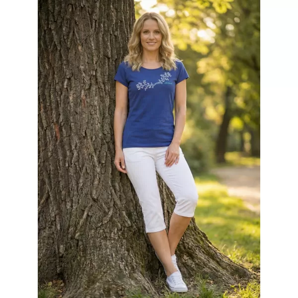  Tricou pentru femei ALTISPORT ALW128122 ALBASTRU REGAL 