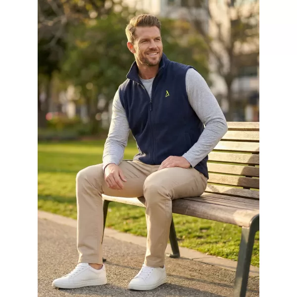  Vestă din lână pentru bărbați ALTISPORT ALM002518 ALBASTRU MARIN 