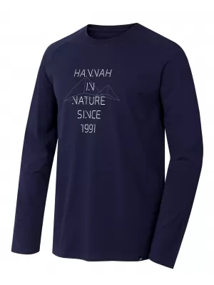 Tricou pentru bărbați HANNAH GRUTE IRIS NEGRU
