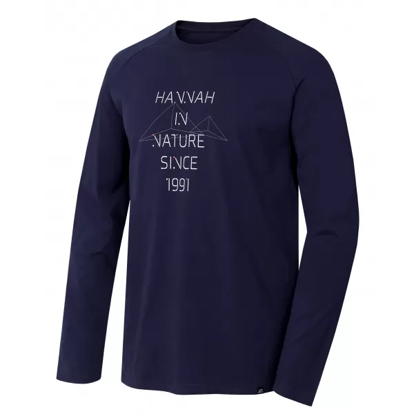  Tricou pentru bărbați HANNAH GRUTE IRIS NEGRU 