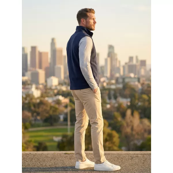  Vestă din lână pentru bărbați ALTISPORT ALM002518 ALBASTRU MARIN 