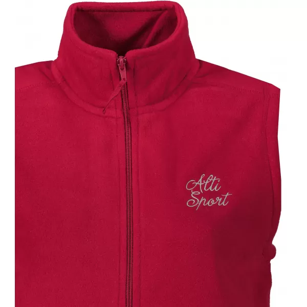  Vesta de dama fleece ALTISPORT ALW056518 BURGUNDIA 