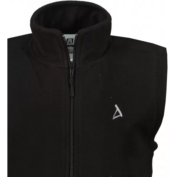  Vesta de dama fleece ALTISPORT ALW002518 NEGRU SI ARGINTIU 