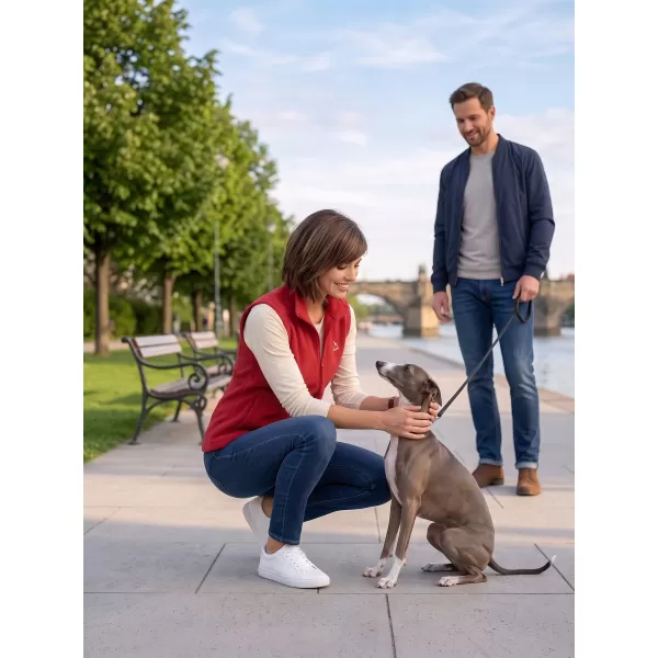  Vesta de dama fleece ALTISPORT ALW002518 BURGUNDIA 