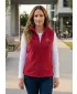 Vesta de dama fleece ALTISPORT ALW056518 BURGUNDIA